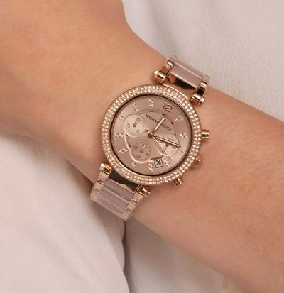 Michael Kors MK5896 Rose Gold Wristwatch for Women